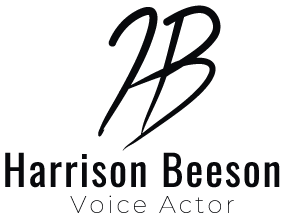 Harrison Beeson Voice Actor Branding Logo